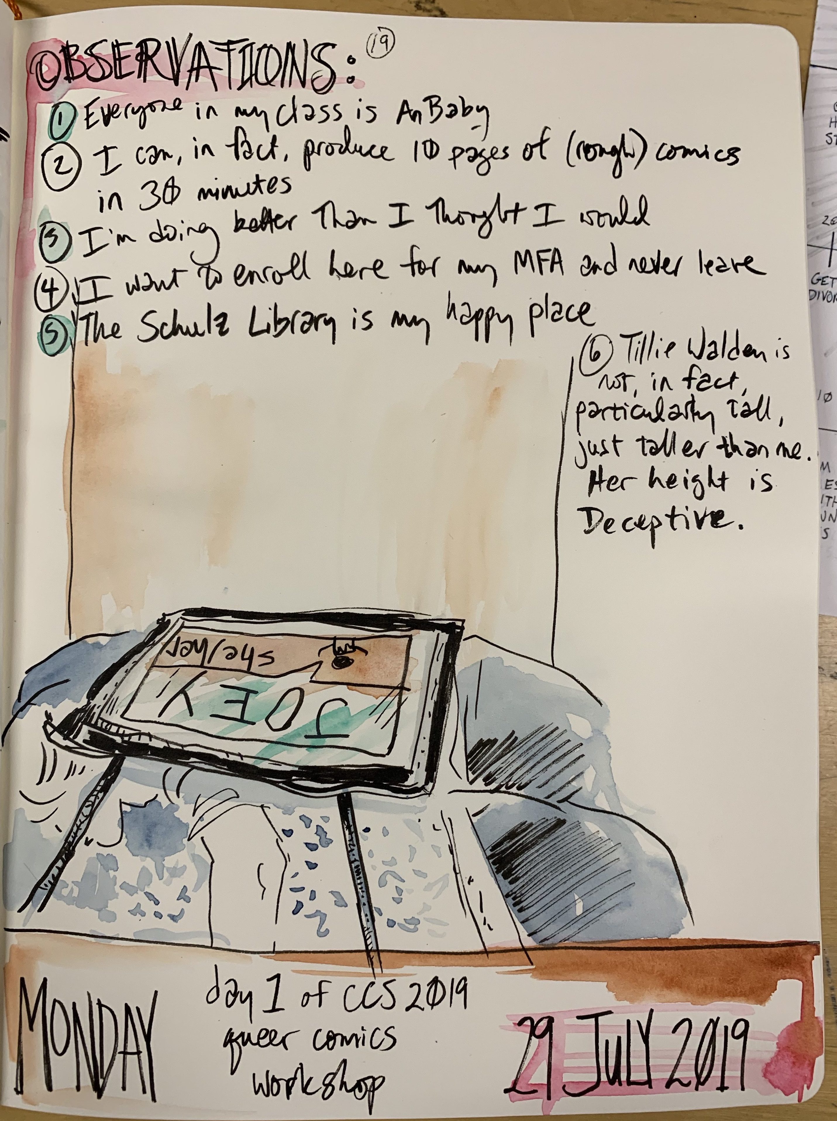 Diary comic from 07-29-2019